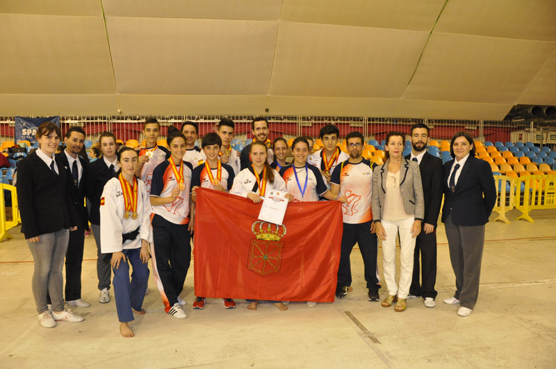 Siete Medallas para la Selecci&oacute;n Navarra en el Campeonato de Espa&ntilde;a de Poomsae y Resultados de Club